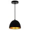 Cwi Lighting Modest 1 Light Down Mini Pendant With Black Finish 9630P7-1-101 - alternate 1